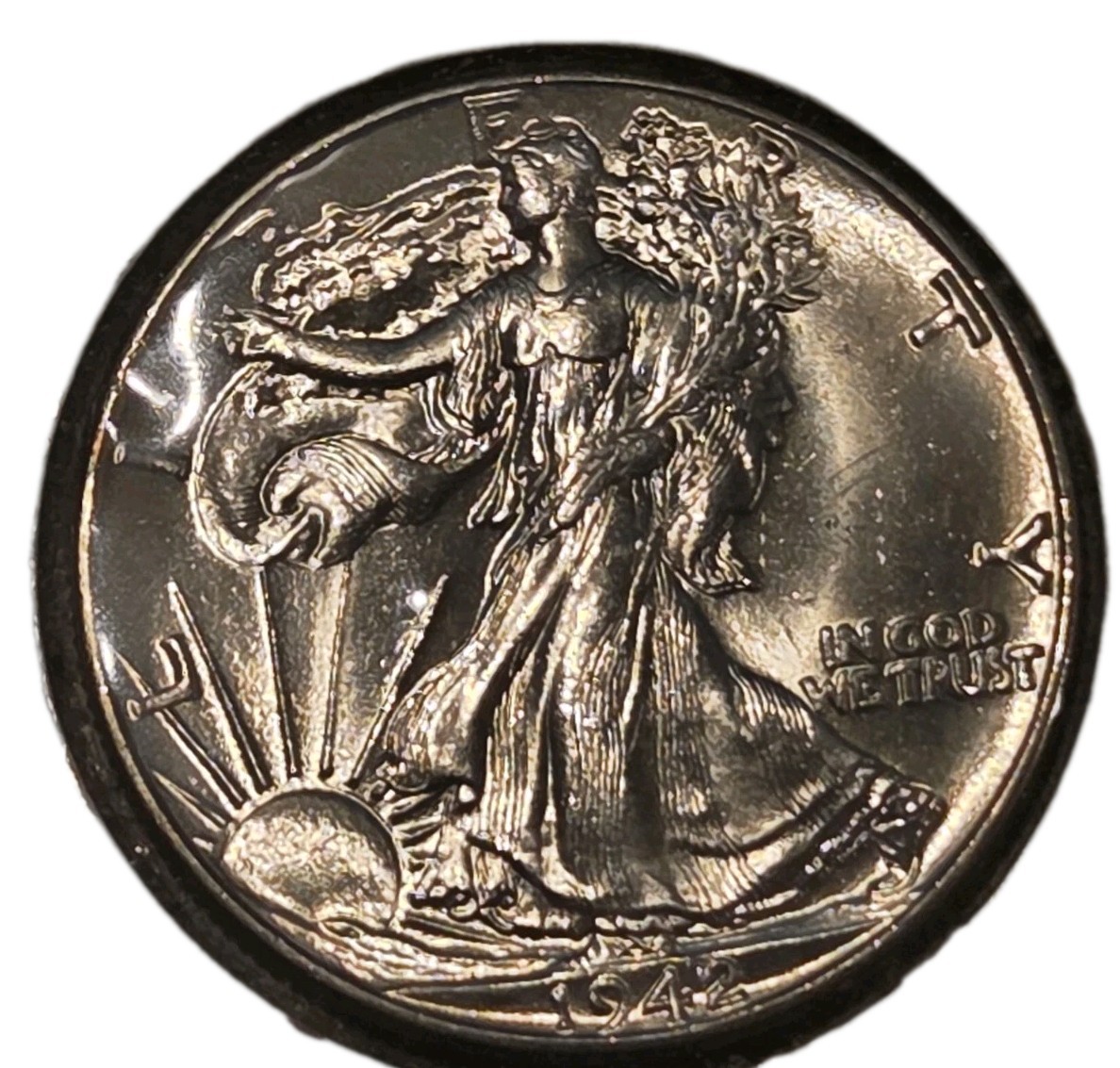 1942 Walking Liberty Half Dollar (90% Silver) CHOICE BU | eBay