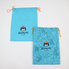 Jellycat London Drawstring Dust Bags 11" x 15" Lot of 2 Authentic New