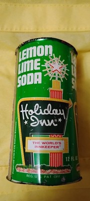 Holiday inn lemon lime soda can, memphis Tenn. No lids