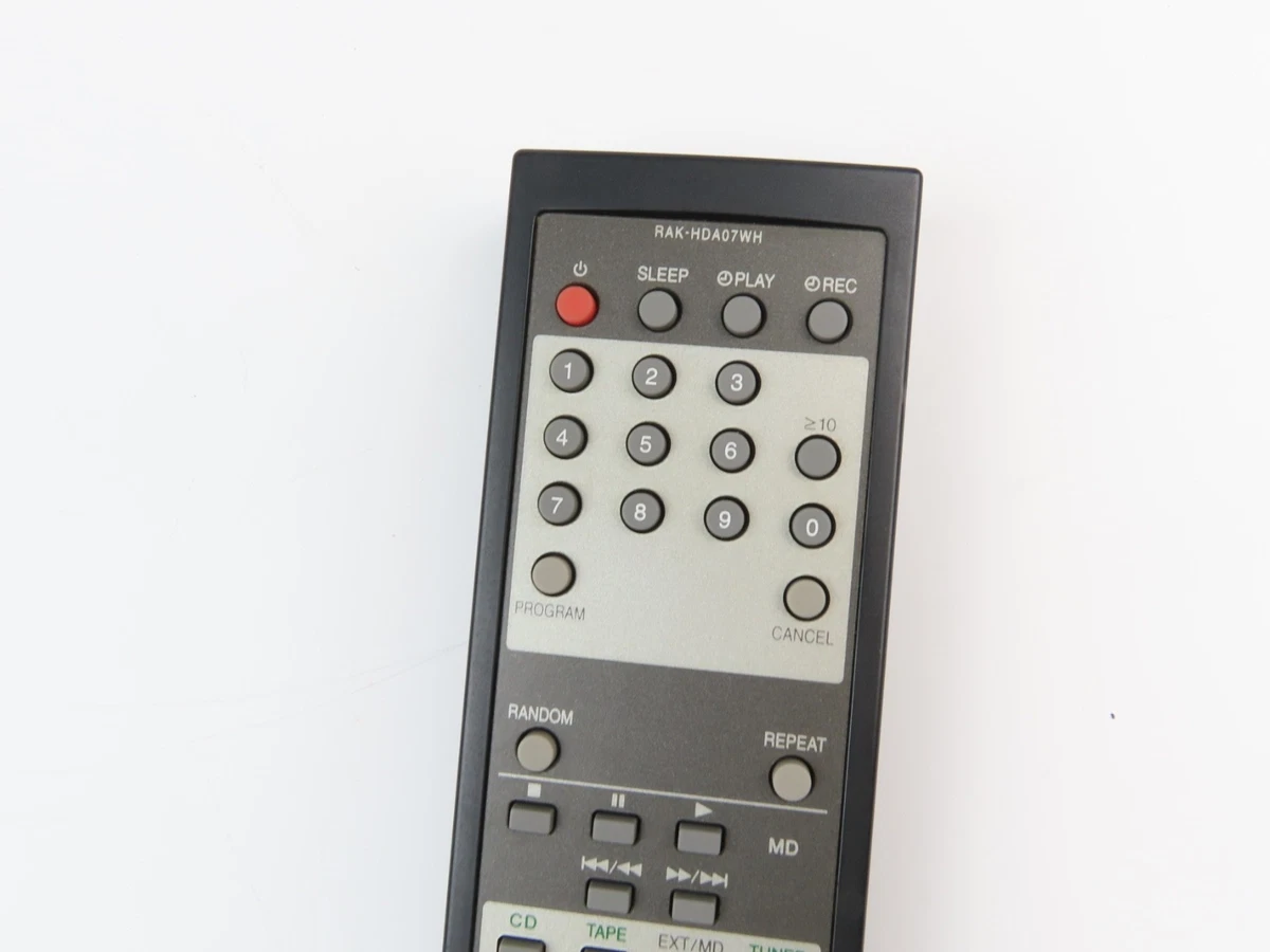 Sistema de audio Technics RAK-HDA07WH control remoto ST-HD501 SE-HD501/131