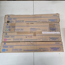 Konica Minolta TN512 Set Y,M,C,K Standard Yield Toner Cartridge BizHub C454,