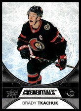 Brady Tkachuk 2021-22 Upper Deck Credentials #46 Ottawa Senators