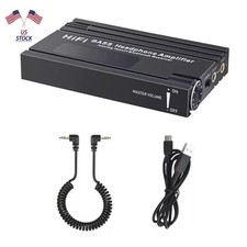 16-600  HIFI Headphone Amplifier Portable Earphone AMP 3.5mm w/ Audio USB Cable