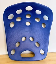 BackJoy Posture Plus SitSmart Relief Seat Ergonomic Back Pain Relief Blue