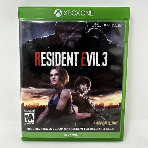 Resident Evil 3 Remake (Microsoft Xbox One, 2020) FAST SHIP