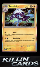 Toxtricity 072/197 Pokemon Rare SV03: Obsidian Flames Card NM