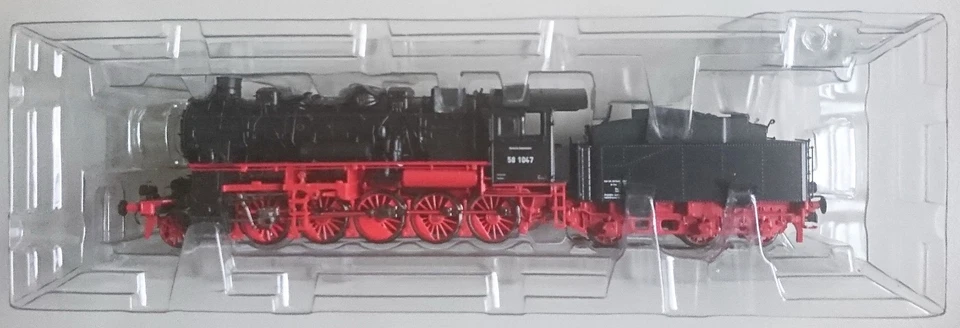 Rivarossi HR 2817: Schlepptenderlokomotive Baureihe 58 der DB (AC/Digital) - Bild 4 von 4