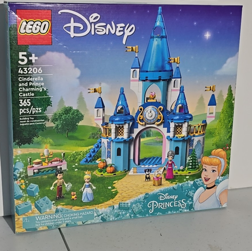 NEW LEGO Disney: Cinderella and Prince Charming's Castle (43206) - Picture 2 of 7