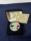 .999 Fine Silver 1 Oz Coin 2003 American Eagle Hologram Uncirculated W/ COA