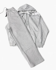 ALO Yoga Grey Full Zip Hoodie  Sweatpants Set Tracksuit - ALL SIZES - FREE SHIP