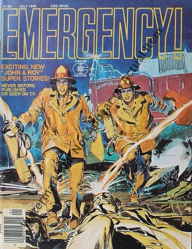 Fire Magazine Emergency TV Show Cover Photograph Print 8.5x11"