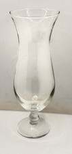 Libbey Hurricane Glass Clear Glass Drinking 10” Barware Clear EUC Drink Glass
