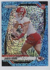 2024 Panini Prizm Rookies Blue Sparkle Prizm /96 Jaden Hicks #336 6q5