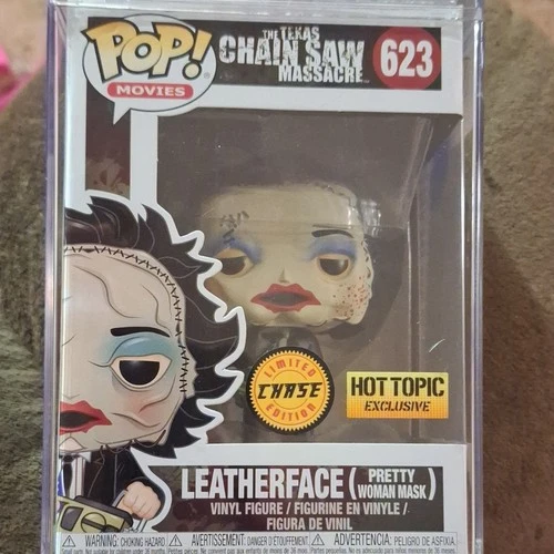 Funko Pop! Vinyl: Leatherface #623 Chase Hot Topic Movies Vinyl Figure