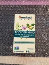 Ultra Rare Himalaya Focused Mind with Ashwagandha, Bacopa & L-Theanine