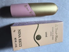  Vintage NINA  RICCI La Teint Ricci LIPSTICK “Satine’l” W/ Original Box