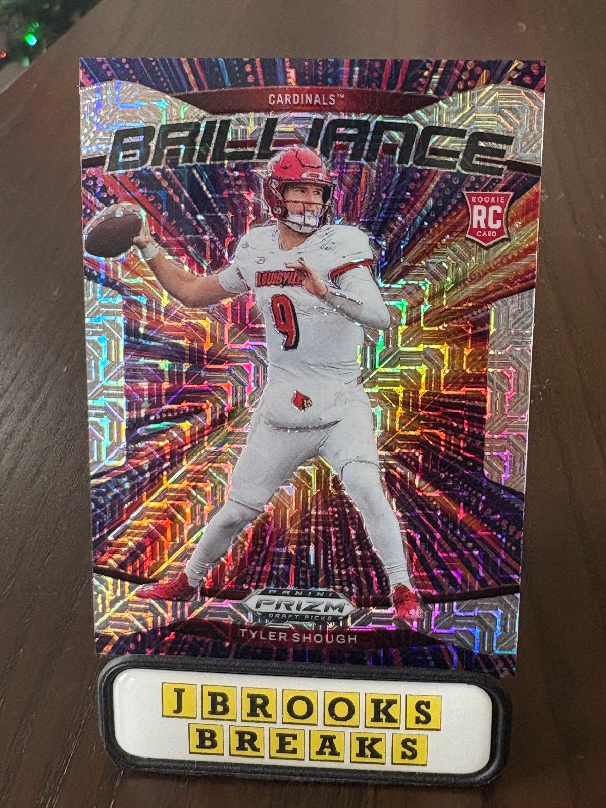 2025 Panini Prizm Draft Picks BRILLIANCE Mojo Prizm /25 Tyler Shough #14 RC SP!!