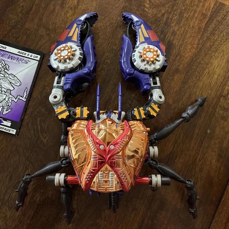 Beast Wars Transmetal Rampage Transformers With Box And Instructions Incomplete - Image 3 of 4