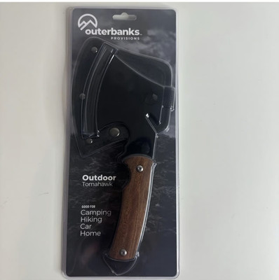 Outerbanks Provisions Outdoor Tomahawk Camping Axe Survival Hatchet Tool