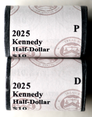 Half Dollar Coin Doppia Moneta Mezzo Dollaro Kennedy 2025 - 50 Centesimi Brillanti (P E D Mint) What Makes A 1964 - Foto 7