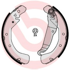 Brembo Bremsbackensatz hinten S59517 93189978 90512792 91158369 | 22273750