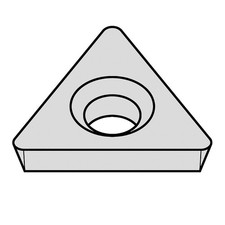 WIDIA TPHB32X0 CG5 PK 5 Triangle Turning Insert,TPHB,Carbide 273RJ0