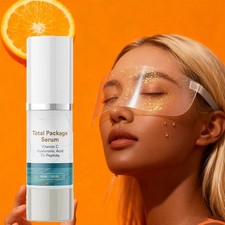 NEW Total Package Serum, All-In-One Vitamin C, Hyaluronic Acid, Peptides Serum