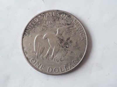 ONE DOLLAR 1972 USA ''Eisenhower Dollar''