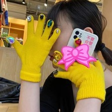 Rhinestone Nail DIY Professional Keep Warm Thickening Full Finger Soft