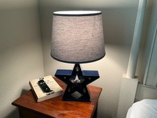 Pottery Barn Kids Blue Star Lamp