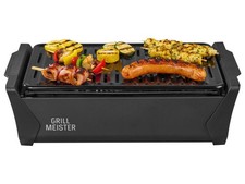 GRILLMEISTER Holzkohlegrill mit Aktivbelüftung »KANSAS«, kabellos - B-Ware