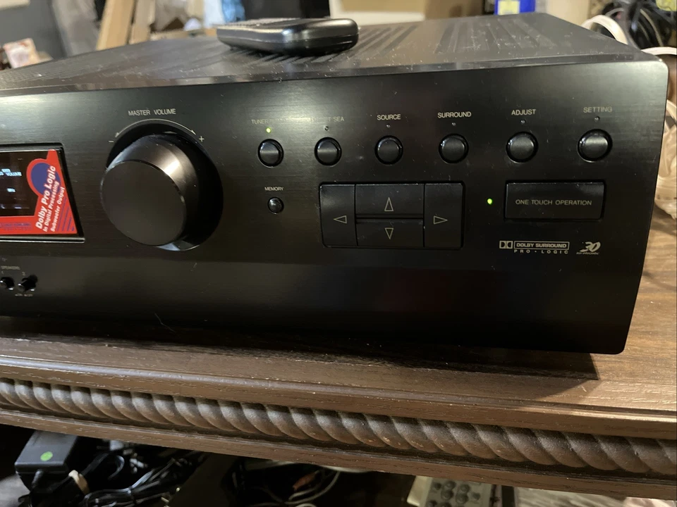 JVC RX-554V Digital 5.1 Surround Audio Video AV Control Receiver W/Remote Bundle - Image 4 of 4