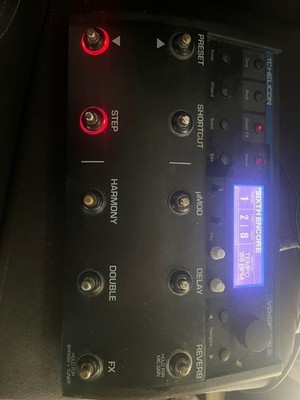TC-Helicon VoiceLive 2 Vocal Effects Processor Harmony Reverb Used