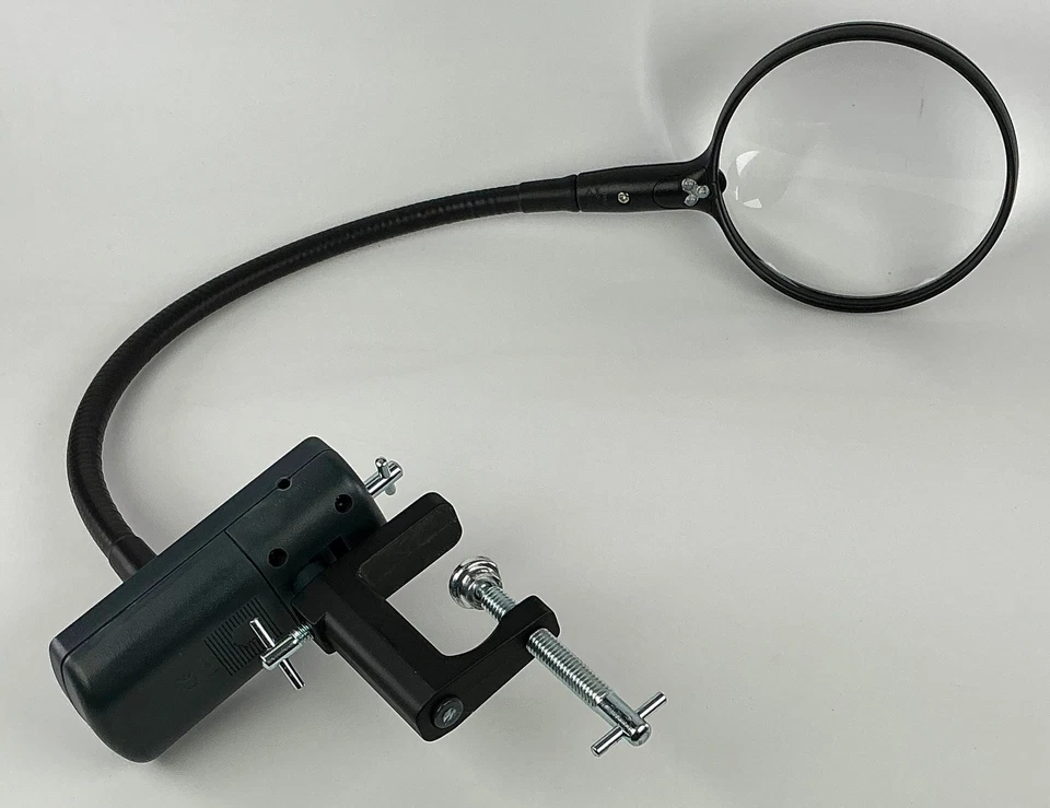 Carson CL-65 MagniFlex Clamp-On Gooseneck Magnifier with LED Light - Image 2 of 3
