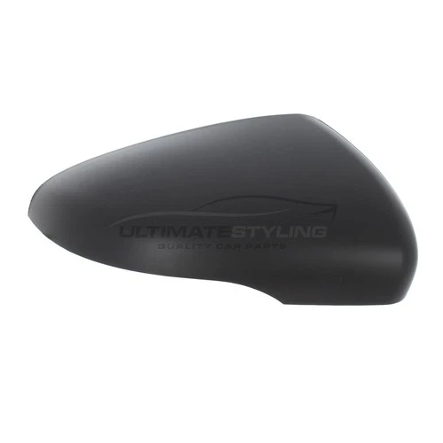 VW Golf MK6 2009-2017 Door Wing Mirror Cover Cap Case Black Drivers Right Hand