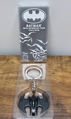 Batman Batwing Metall Schlüsselanhänger Stealth Edition Loot Crate Exclusive Neu 2016