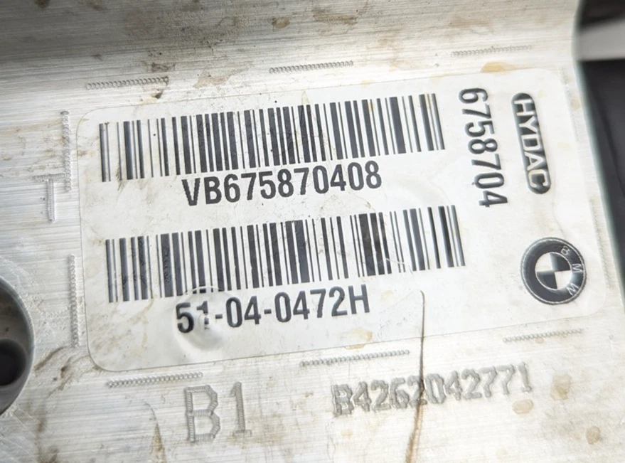 BOMBA SUSPENSIÓN/COMPRESOR DE AIRE 6758704 2002-2005 BMW 745LI Foto 2 de 4