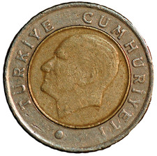 Turkey 50 Kurus 2009 KM# 1243