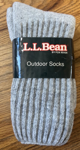 LL Bean Vintage Crew Wollmischung Socken Herren M Outdoor Wandern Neu USA Fox River - Bild 1 von 6