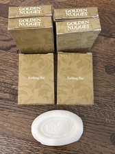 Vintage Collectable Golden Nugget Hotel Casino Las Vegas Bar Soap RARE 1970'S X6