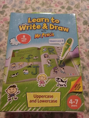 Leap Frog Tag Learning System Learn To Write & Draw with Mr. Pencil