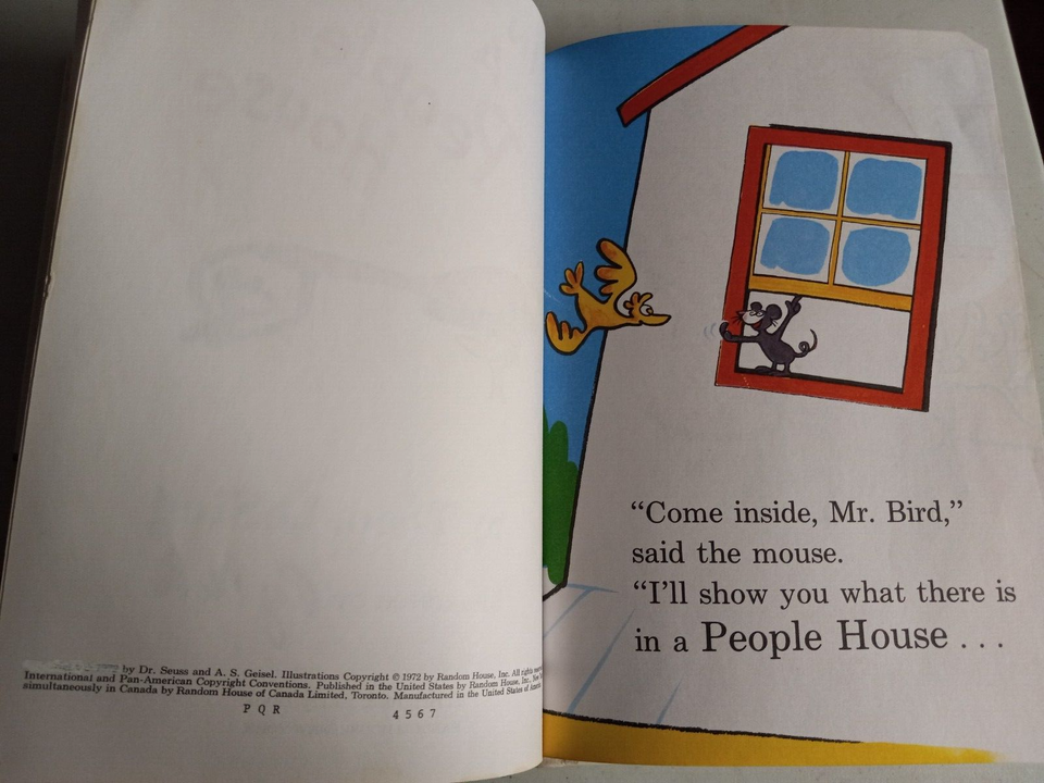 Go, Dog. Go! and In A People HouseI can read it all by myself books