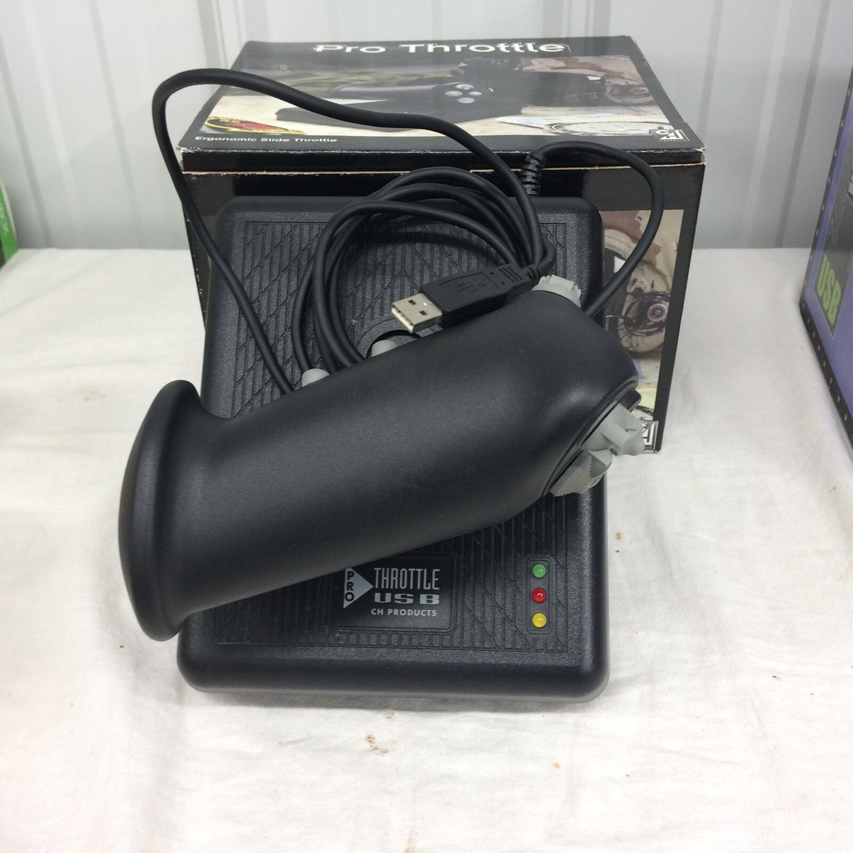 CH Products Combat Stick F16 And Pro Throttle USB Controllers