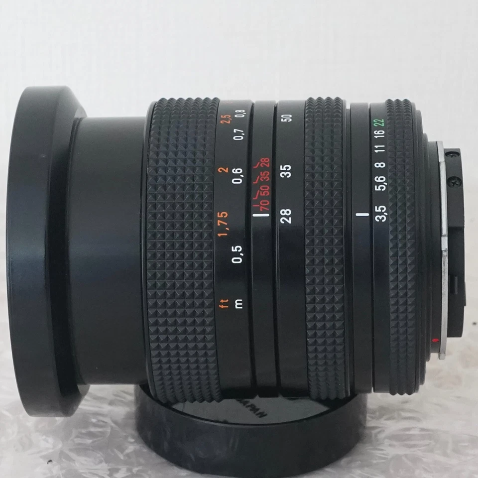 Near MINT Contax Vario-Sonnar T 28-70mm F/3.5-4.5 MMJ Carl Zeiss MF Lens Japan - Image 3 of 4