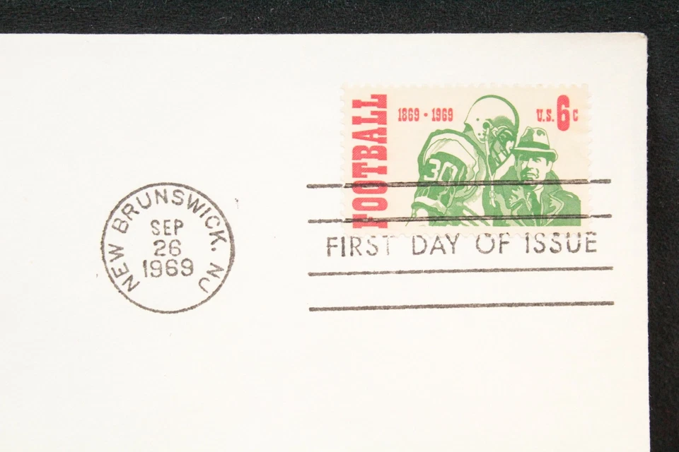 USPS FDC #1382 1969 6c Intercollegiate Football ArtCraft ST805 - Image 2 of 3