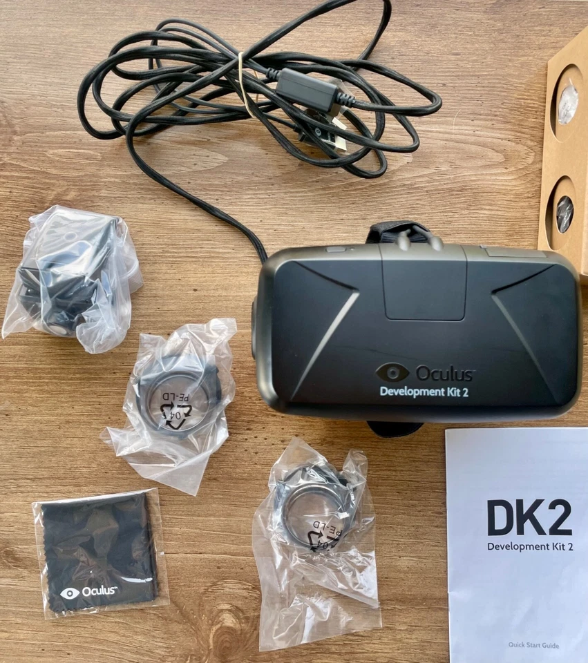 Kit de desarrollo de auriculares de realidad virtual Oculus Rift DK2 SIN PROBAR Foto 2 de 4