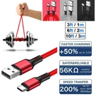 USB Type C Charger Cable Heavy Duty Fast Charging Cord For iPhone 15 Samsung S23