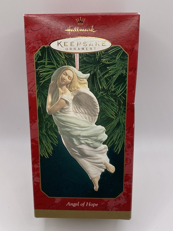 1999 Hallmark Keepsake Handcrafted Christmas Ornament Angel Of Hope- NEW- READ