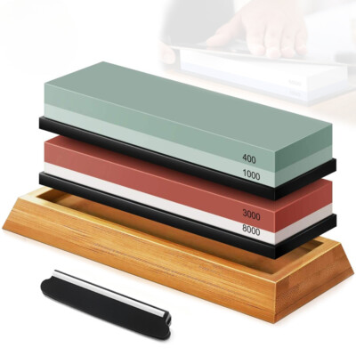 Sharpening Stone Knife Sharpener Professional Dual Side Grinding Shapner Water