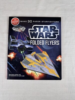 Star Wars Folded Flyers Paper Airplanes - 100% Klutz Certified By Klutz. New.